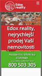 Mobile Screenshot of edoxreality.cz